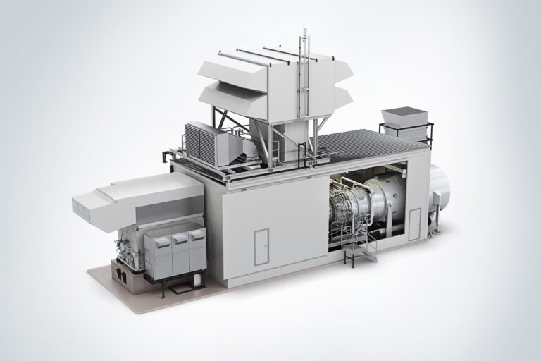Gas turbine package containerized fevol energy