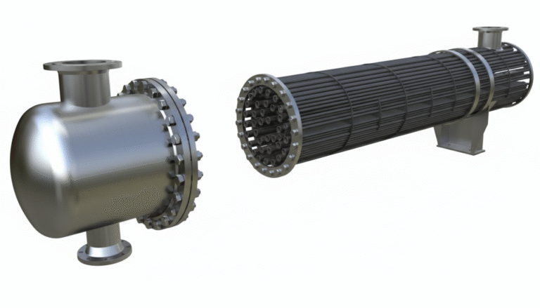 Heat exchanger shell and tube fevol energy