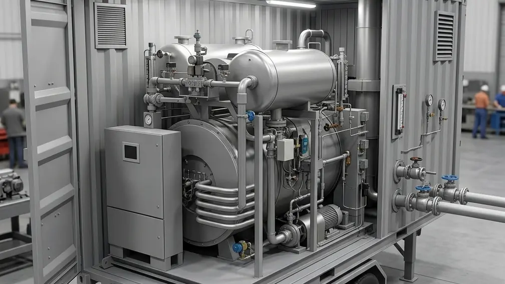 Mobile steam generator-fevol steam generators