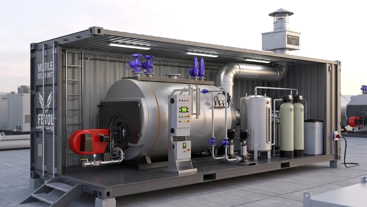 mobile steam boilers